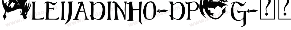 Aleijadinho-dpEg字体转换