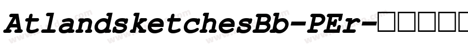 AtlandsketchesBb-PEr字体转换