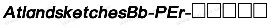 AtlandsketchesBb-PEr字体转换