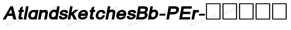 AtlandsketchesBb-PEr字体转换