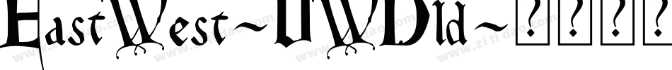 EastWest-0WDld字体转换
