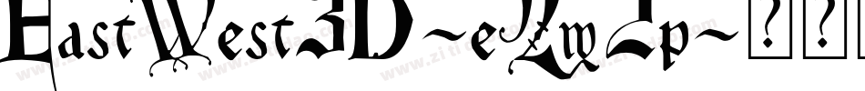 EastWest3D-eZw2p字体转换