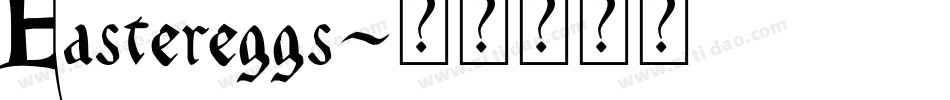 Eastereggs字体转换