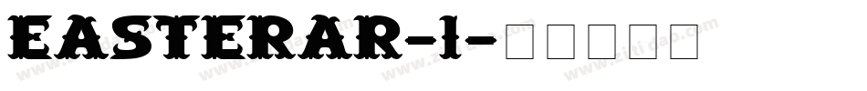 EASTERAR-1字体转换