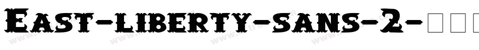 East-liberty-sans-2字体转换