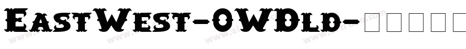 EastWest-0WDld字体转换