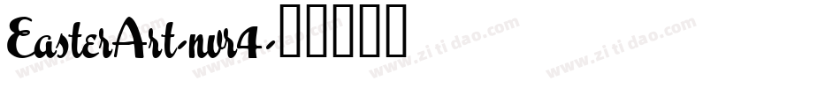 EasterArt-nvr4字体转换