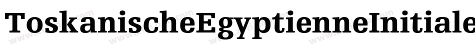 ToskanischeEgyptienneInitialen字体转换