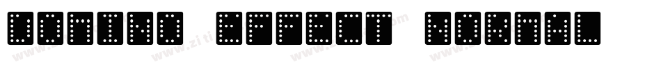 Domino-Effect-Normal字体转换