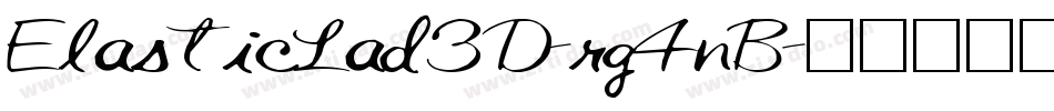 ElasticLad3D-rg4nB字体转换