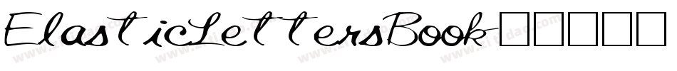 ElasticLettersBook字体转换