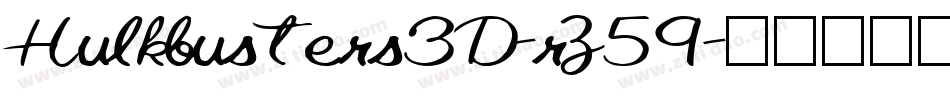 Hulkbusters3D-rZ59字体转换