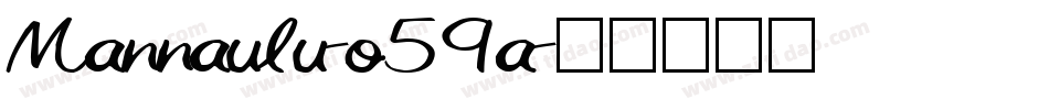 Mannaulu-o59a字体转换 Mannaulu-o59a字体转换