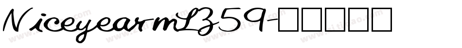 Niceyear-mLZ59字体转换