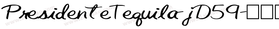 PresidenteTequila-jD59字体转换