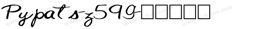 Pypats-z59G字体转换
