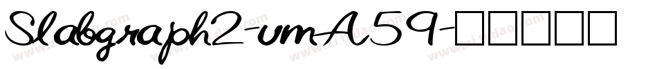 Slabgraph2-vmA59字体转换