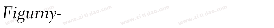 Figurny字体转换