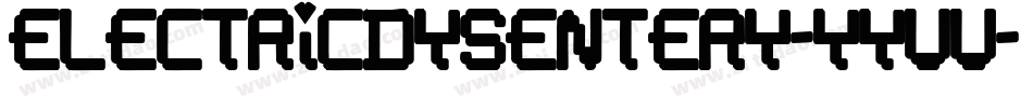 ElectricDysentery-yYVV字体转换