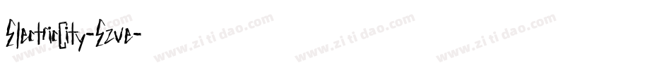 ElectricCity-Ezve字体转换