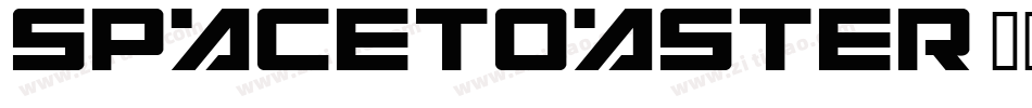 SpaceToaster字体转换
