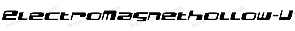 ElectroMagnetHollow-V1Xw字体转换