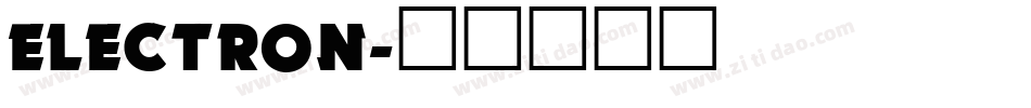 ELECTRON字体转换