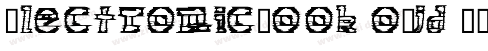 ElectronicBook-oAjd字体转换