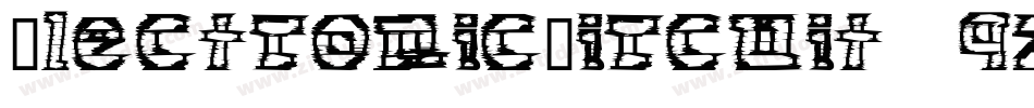 ElectronicCircuit-0qz9字体转换