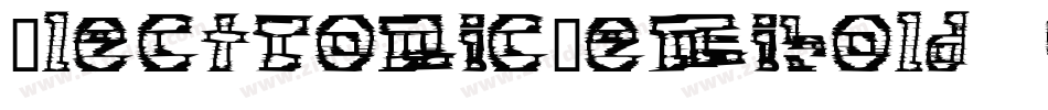 ElectronicSemibold-9q0B字体转换