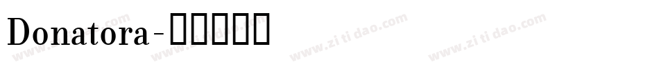 Donatora字体转换