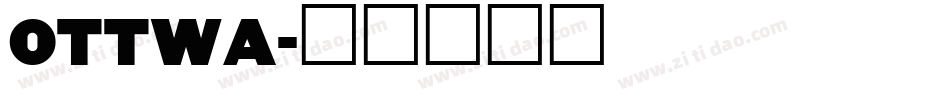 ottwa字体转换