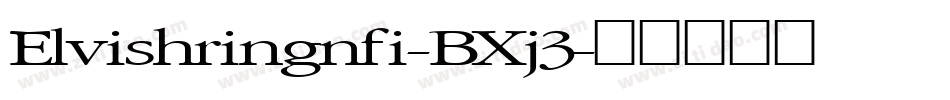 Elvishringnfi-BXj3字体转换