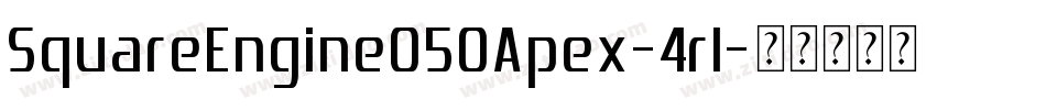 SquareEngine050Apex-4rl字体转换