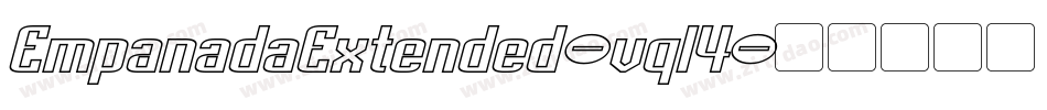 EmpanadaExtended-vql4字体转换