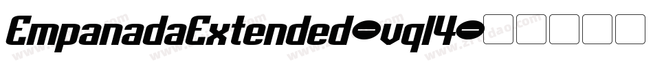 EmpanadaExtended-vql4字体转换