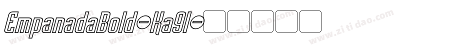 EmpanadaBold-Ka9l字体转换