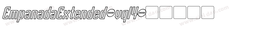 EmpanadaExtended-vql4字体转换