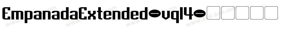 EmpanadaExtended-vql4字体转换
