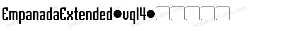 EmpanadaExtended-vql4字体转换