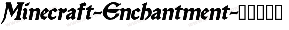 Minecraft-Enchantment字体转换