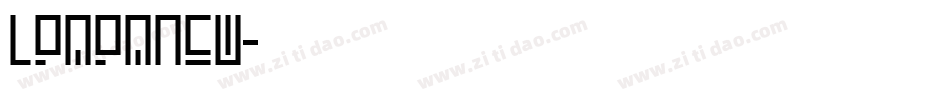 lpapanew字体转换