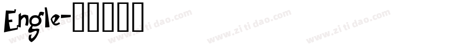 Engle字体转换
