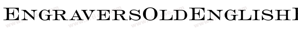 EngraversOldEnglishBQ-Regular字体转换