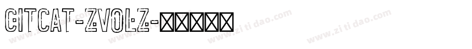 Citcat-ZVoLZ字体转换