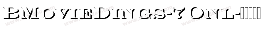 BMovieDings-7Onl字体转换