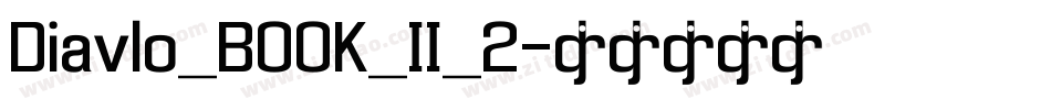Diavlo_BOOK_II_2字体转换