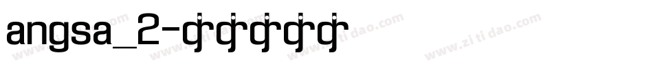 angsa_2字体转换