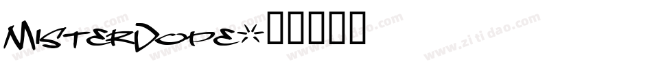 MisterDope字体转换