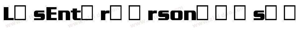LasEnterPersonalUseOnly-D301字体转换 LasEnterPersonalUseOnly-D301字体转换
